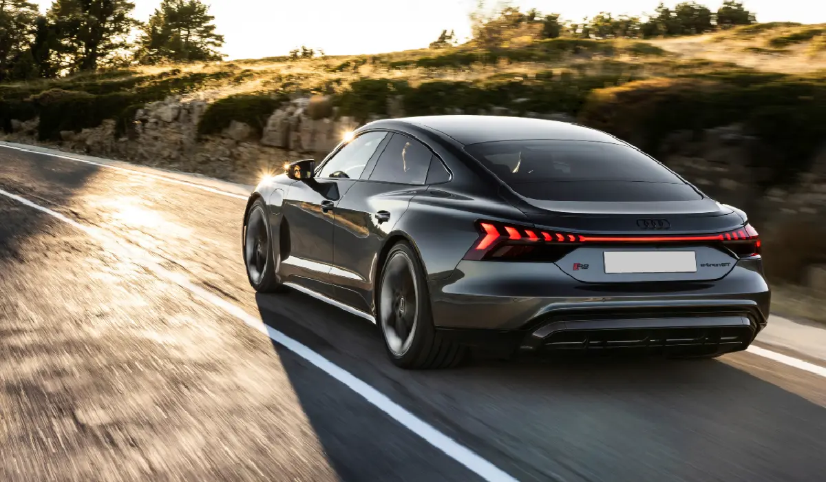 Audi - E-tron GT RS - Luxury Electric Coupe Car Rentals - Preowned Luxury Electric Coupe Car - Exclusive Concierge Club.webp